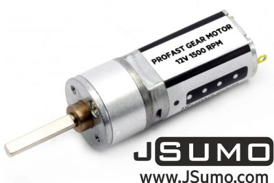 Jsumo - Profast 12V 1500 Rpm Fast Gearmotor