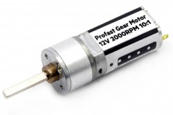 ProFast 12V 2000RPM Fast Gearmotor - Thumbnail