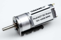 ProFast 12V 4000RPM Fast Gearmotor for Line Follower Robots - Thumbnail