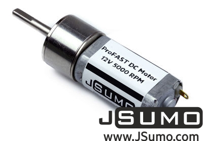 Jsumo - ProFast 12V 5000RPM Fast Gearmotor (1)