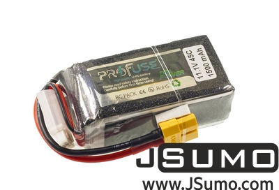  - Profuse 3S 11.1V Lipo Battery 1500mAh 45C