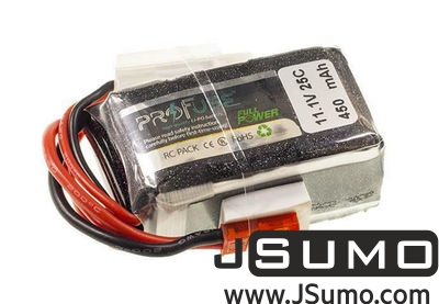  - Profuse 3S 11.1 Volt 450 Mah LiPo Battery