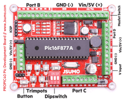 ProPic40 Ultimate PIC16F877A Mainboard - Thumbnail