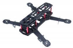 QAV250 Drone Chassis (Carbon Fiber Unassembled Kit) - Thumbnail