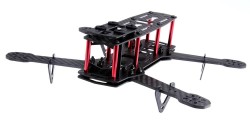 QAV250 Drone Chassis (Carbon Fiber Unassembled Kit) - Thumbnail