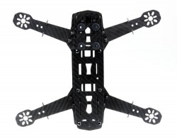 QAV250 Drone Chassis (Carbon Fiber Unassembled Kit) - Thumbnail