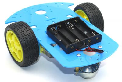 Jsumo - RoboMOD 2WD Mobile Robot Chassis Kit (Blue