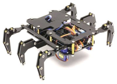Jsumo - ROBUG Arduino Based Hexapod Robot Kit (Black)