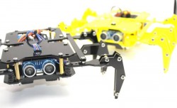 ROBUG Arduino Based Hexapod Robot Kit (Black) - Thumbnail