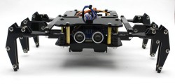 ROBUG Arduino Based Hexapod Robot Kit (Black) - Thumbnail