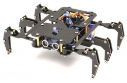 ROBUG Arduino Based Hexapod Robot Kit (Black) - Thumbnail