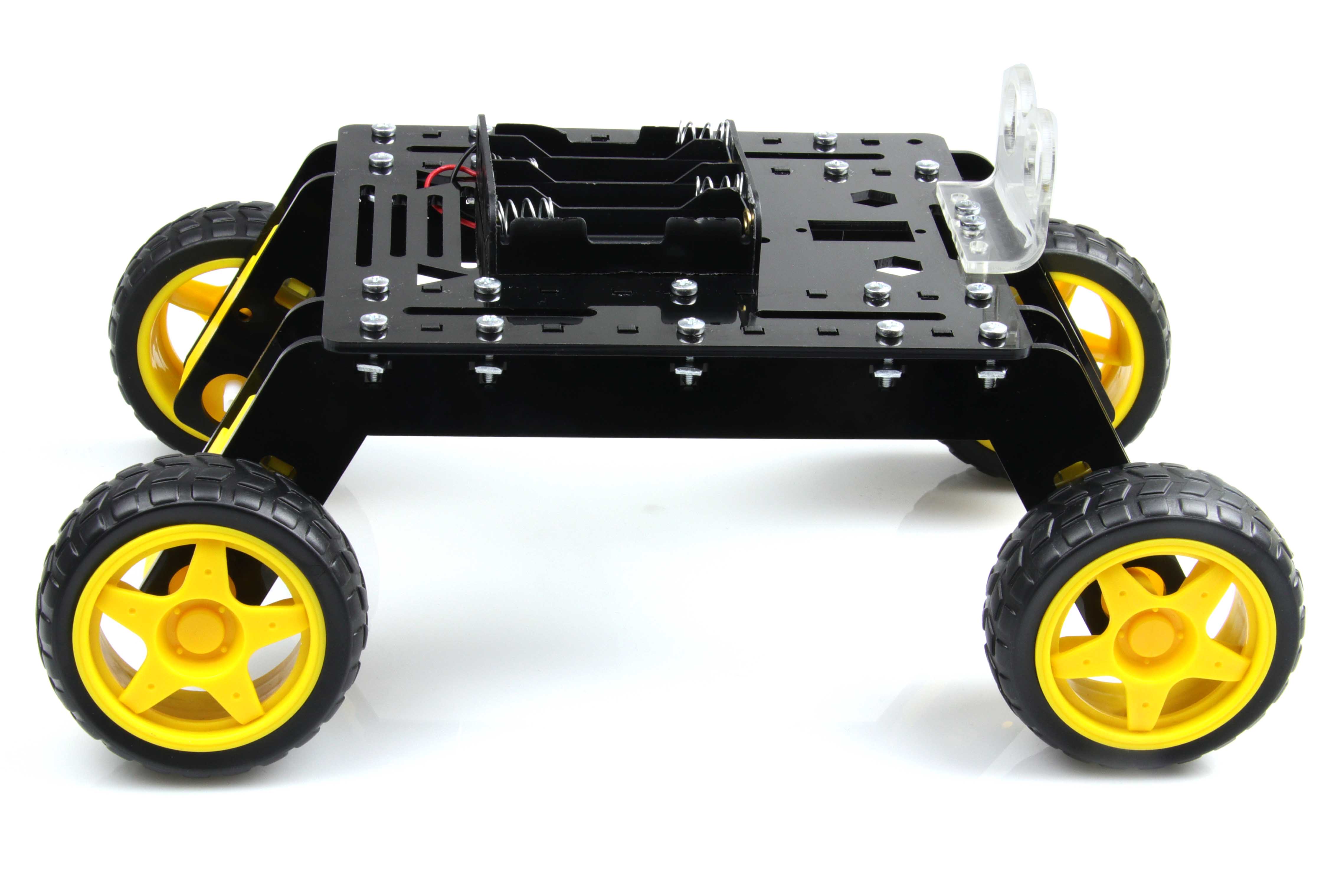 Rover 4WD Explorer Mobile Robot Chassis (Plexiglass Body)