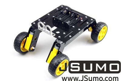 Jsumo - Rover 4WD Explorer Mobile Robot Chassis (Plexiglass Body) (1)