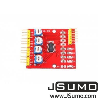 Jsumo - Set of 4 Line Follower Sensors (1)