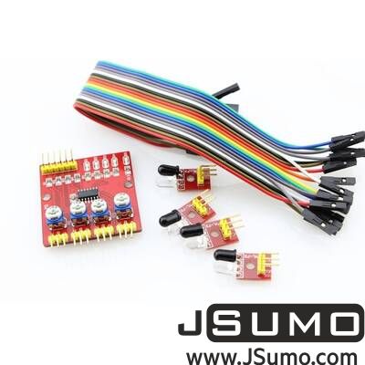Jsumo - Set of 4 Line Follower Sensors
