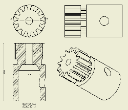 Steel Gear Bundle (0,6 Module - 4,30:1 Reduction) - Thumbnail