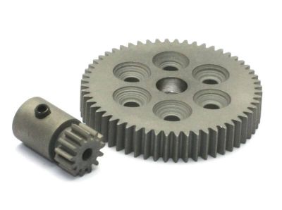 Steel Gear Bundle (0,6 Module - 4,30:1 Reduction)