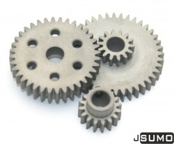 Jsumo - Steel Gear Bundle (0,8 Module - 6,42:1 Reduction)