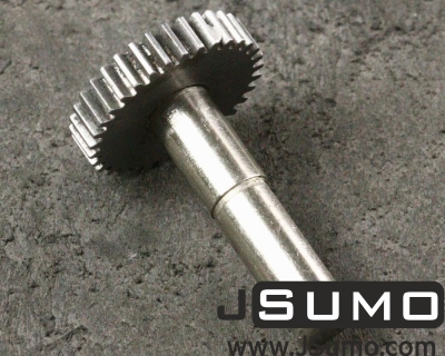 Jsumo - Steel Gear with Shaft (0.6 Module 34T) Ø5mm