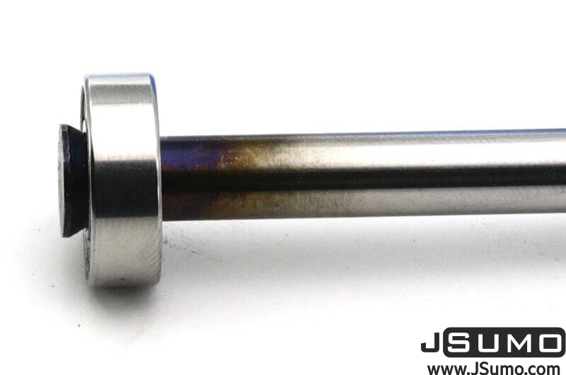 Processed Steel Shaft Ø6mm Diameter 81mm Length
