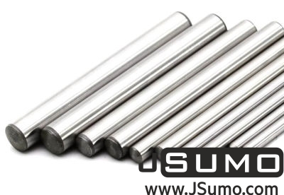 Jsumo - Plain Steel Shaft Ø10mm Diameter 80mm Length