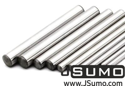 Jsumo - Plain Steel Shaft Ø4mm Diameter 60mm Length