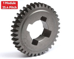 Stock Metal Spur Gear (1 Module - 36 Tooth) - Thumbnail