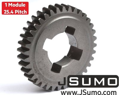 Jsumo - Stock Metal Spur Gear (1 Module - 36 Tooth)