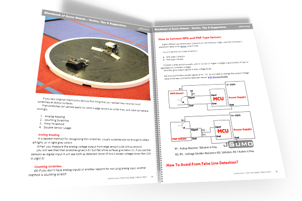Sumo Black Book (Ebook) - Tips & Tactics for Better Sumo Robots