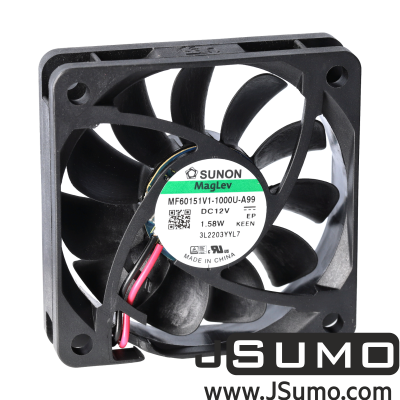  - Sunon MF60151VX-1000U-G99 DC 24V 2.28W Fan (60x60x15mm - 30.4 CFM)