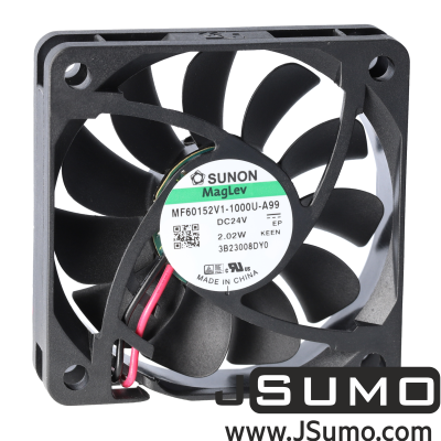  - Sunon MF60152V1-1000U-A99 DC 24V 2.02W Fan (60x60x15mm - 26.4 CFM)
