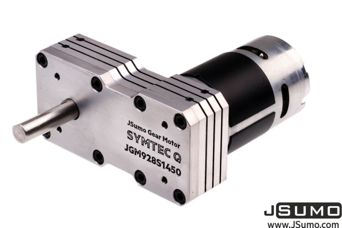 Symtec Q Gearmotor (12V 1450 RPM 9.28:1 44 Kgcm) Price Jsumo