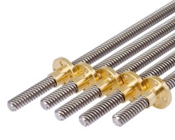 T8x8 Lead Screw and Nut Set (250mm Length) - Thumbnail