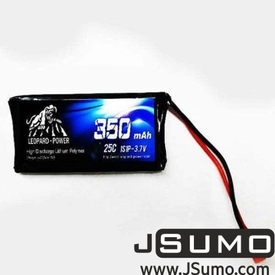  - Leopard Power 1S 3,7V 350mAh 25C LiPo Battery