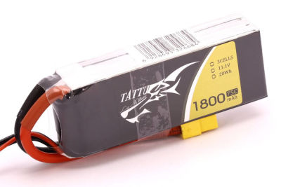 Tattu - TATTU 3S 1800mah 75C Lipo (High Burst Lipo Battery)