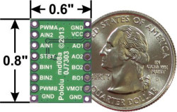 TB6612FNG Dual Motor Driver Carrier (Pololu) - Thumbnail