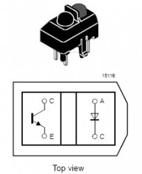 TCRT5000 Genuine Optocoupler - Thumbnail