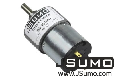 Jsumo - Titan 12V 10 Rpm Geared Dc Motor (1)