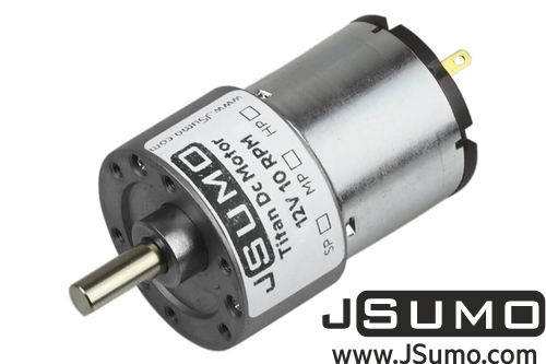 12V 10RPM Geared DC Motor – QuartzComponents