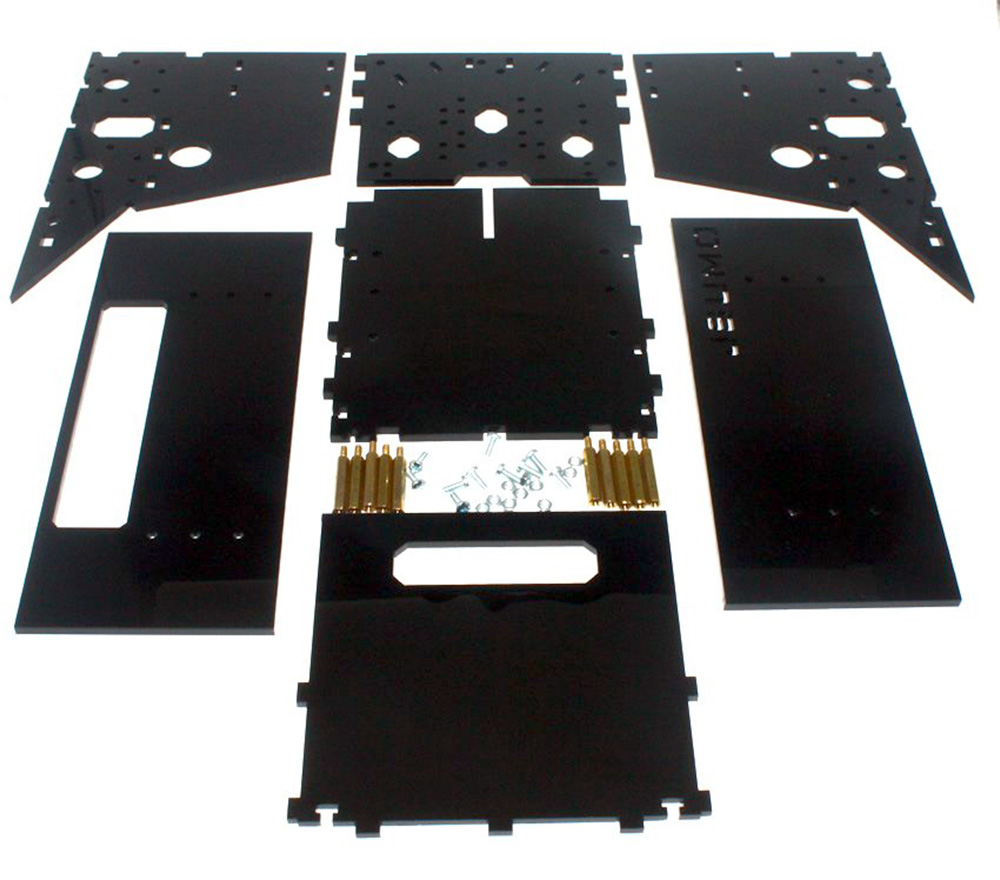 Titan 4x4 Plexiglass Sumo Robot Kit (No Electronics - Not Assembled)