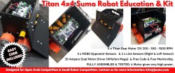 Titan 4x4 JSumo Sumo Robot - Thumbnail