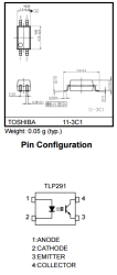 TLP281 1Ch. 4-Soic Optocoupler - Thumbnail