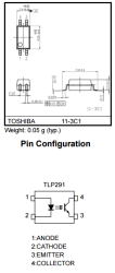 TLP291 1Ch. 4-Soic Optocoupler - Thumbnail