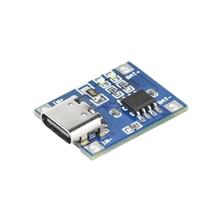  - TP4056 - 3.7V 1A LiPo Battery Charging Module with USB Type-C Input