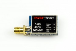 TS5823 5.8Ghz 40CH 200mW FPV Transmitter VTX - Thumbnail