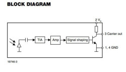 TSMP77000 IR Detector (20-60 Khz, No Frequency Filter) - Thumbnail