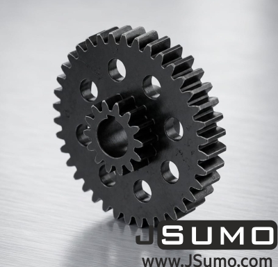  - Ultra-Light Concentric Compound Spur Gear (0.8 Module, 14T–42T) Ø6mm