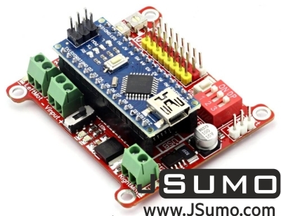 Jsumo - Wing Arduino Nano Robot Controller (Nano Included)