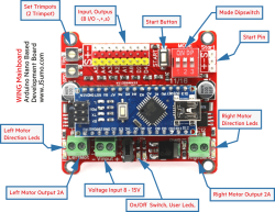 Wing Arduino Nano Robot Controller (Nano Included) - Thumbnail