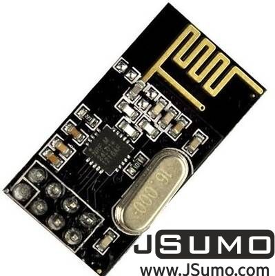 Jsumo - Wireless NRF24L01+ 2.4GHz Transceiver Module - 2.4GHz Transceiver Module